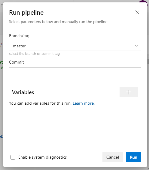 Azure DevOps - Run the pipeline