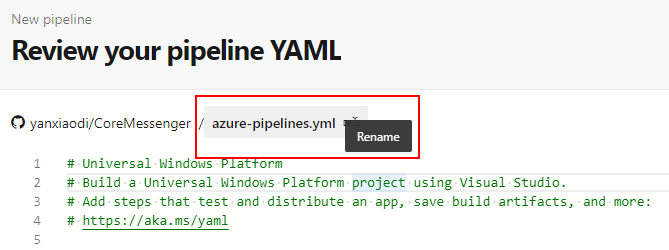 Azure DevOps - Review your pipeline YAML